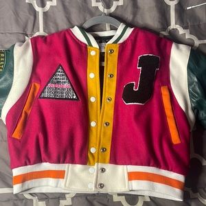 The Jawned Collection Lover Girl Deluxe Varsity Jacket